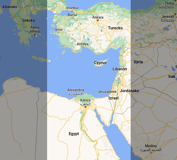 Total War: Pharaoh - Google mapa